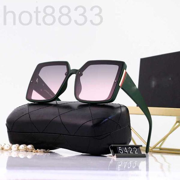 

sunglasses designer new women's uv protection square frame glasses round face chic 6a2o, White;black