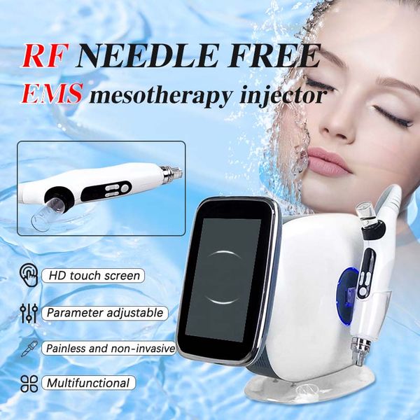 

new arrival rf needle mesotherapy injector portable reduce acne for all skin types skin resurfacing machine