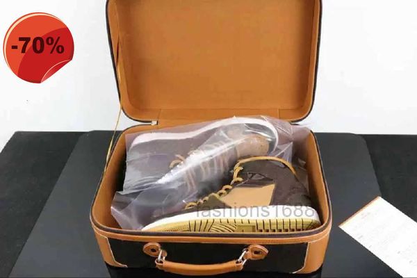 

1 shoes 1s three limited sneakers trainers sports white black brown white gray size man 7-12 without box