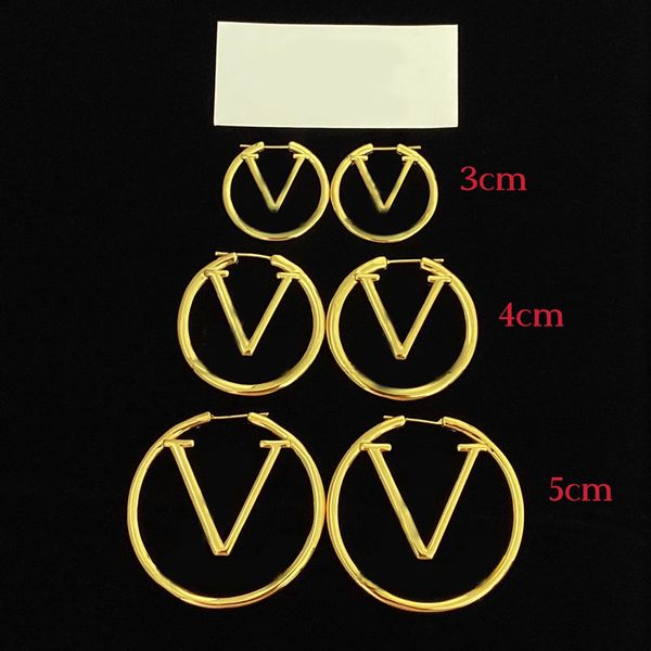 

classic mens hoop earrings luxury designer ear studs for women fashion jewelry accessories womens gold and silver earrings ear cuff, Golden;silver