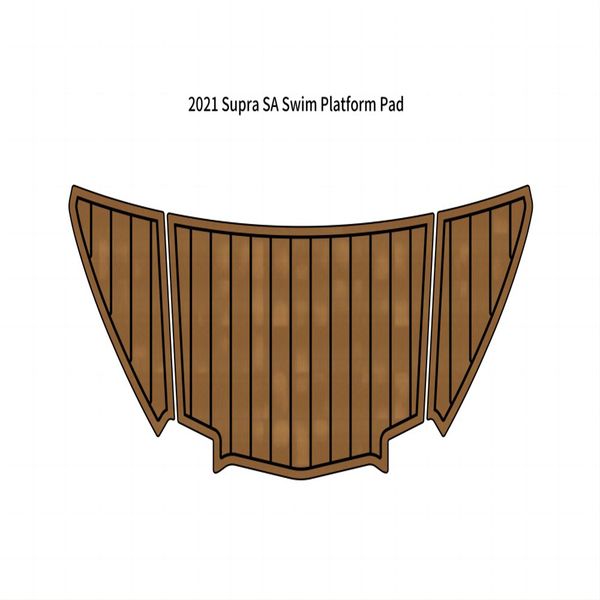 

2021 supra sa swim platform pad boat eva foam faux teak deck floor mat flooring self backing ahesive seadek gatorstep style floor