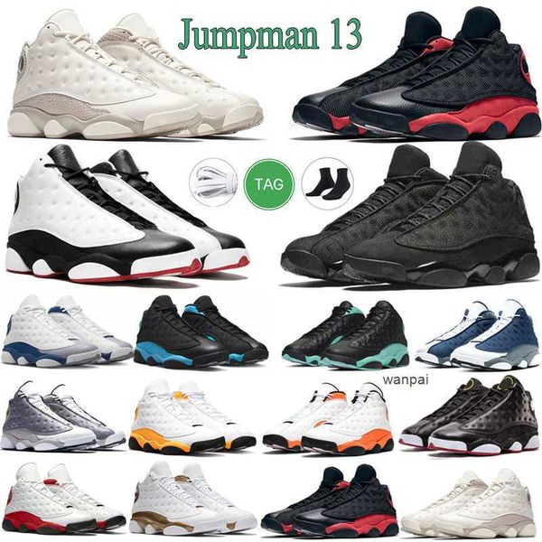 

jumpman 13 mens basketball shoes womens 13s playoffs black flint french court purple hyper royal starfish flexible trainers outdoor sports s