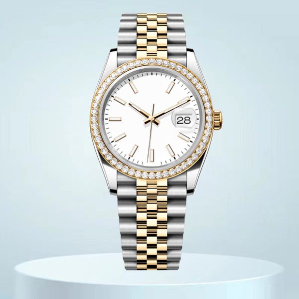 

watch mens and womens designer watches 8215 high end movement 36mm 41mm stainless steel strap sapphire waterproof wristwatches relojes fashion diamond watch gift, Sz20
