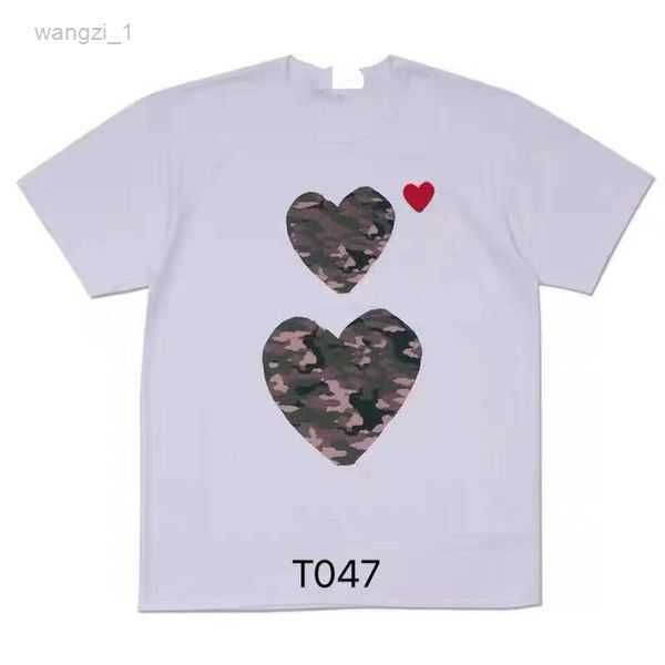 

men's t-shirts play designer mens t shirts women's cotton embroidered love eyes tshirt couple casual loose versatile thin short-sl, White;black