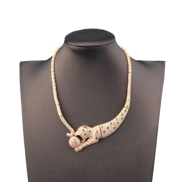 

silver chain diamond pendants choker long necklaces for women men luxury link designer jewelry fashion party christmas wedding gifts birthda, Golden;silver