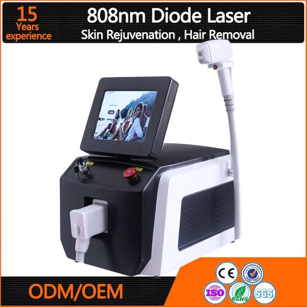 

portable diode laser rf machine 755 808 1064nm ice platinum hair removal adjustable 3-wavelength 2000w beauty instrument for salon