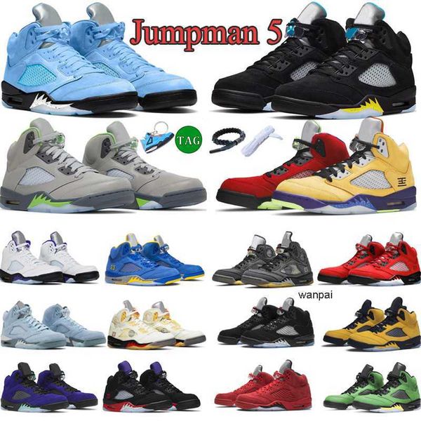 

jumpman 5s mens basketball shoes 5 sneakers designer black white stealth unc university blue pinksicle red suede man shoe outdoor sport trai