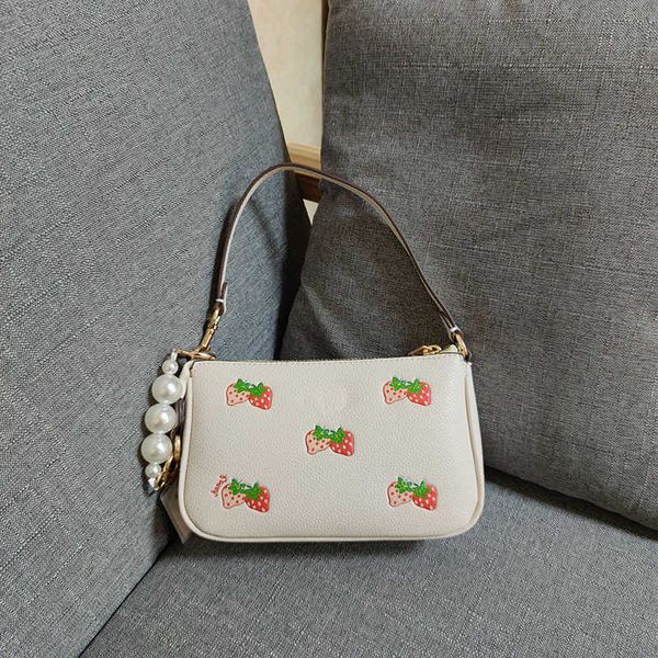 

nxy evening bags shoulder bag 26 styles pearl chain designer hands tote s c women underarm flower luxurys handbag strawberry s 230318