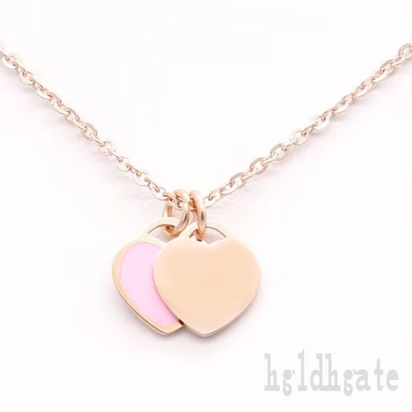 

red pendant t heart necklaces designer necklace designers elegant double love letters please return to necklace womens plated silver chains