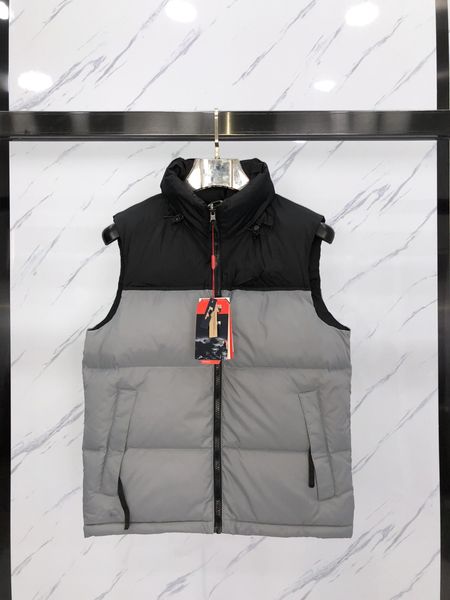 

men's vest waistcoat men designs women winter down vests bodywarmer waistcoats mans jacket puffer outdoor warm sleeveless feather parka, Black;white