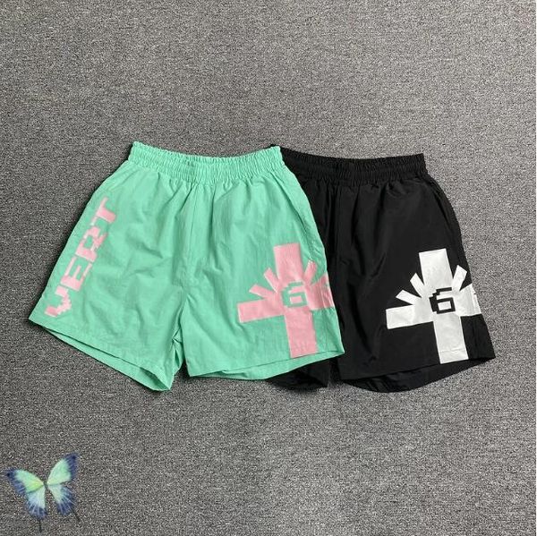 

23ss summer shorts high street fashion five points pants mesh shorts for men women