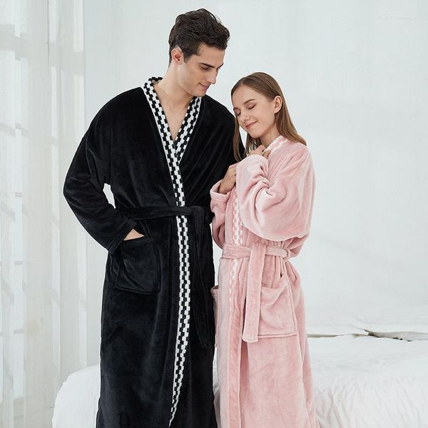 

shower robe for couple winter terry cloth robes for men plus xxl dressing gown women microfiber, Black;brown