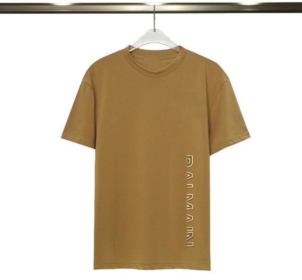 

23ss men's t-shirts polos short sleeves women's t shirt casual fashion brand highs quality pure cotton designers t-shirts bas, White;black