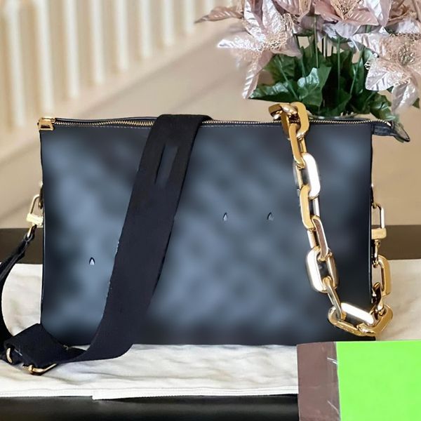 

m57790 coussin chain shoulder tote bag straps luxury designer fashion clutch messenger bag womens purse mens classic embossed handbags cross