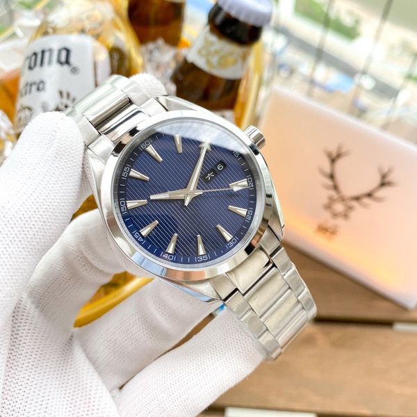 

wristwatches for men 2023 new mens watches diameter all dial work mechanical watch navitimer 1884 luxury brand chronograph clock steel belt, Slivery;brown