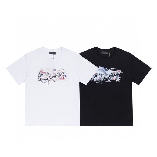 

men's plus tees & polos round neck embroidered and printed polar style summer wear with street pure cotton t-shirts 1gr, Black;brown