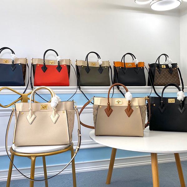 

designer tote bag luxury shoulder handbag genuine leather crossbody bag 30cm level replication evening bag with box wl039