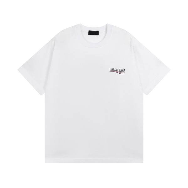 

men's plus tees & polos round neck embroidered and printed polar white shirt style summer wear with street pure cotton enlarge size s-3, Black;brown