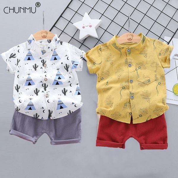 

clothing sets fashion baby boys suit summer casual clothes shorts 2pcs for infant suits kids 230331, White