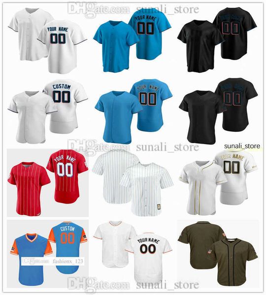 

sew men baseball jerseys 22 sandy alcantara 29 braxton garrett 51 nance 43 andrew nardi 48 steven okert 35 a.j. puk 60 sean reynolds 28 trev, Blue;black