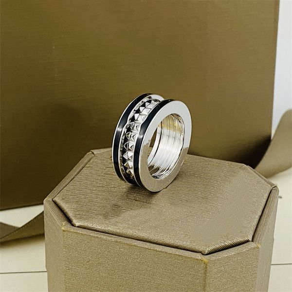 

designer rings luxury fashion diamond shaped black drop glue pop, Silver