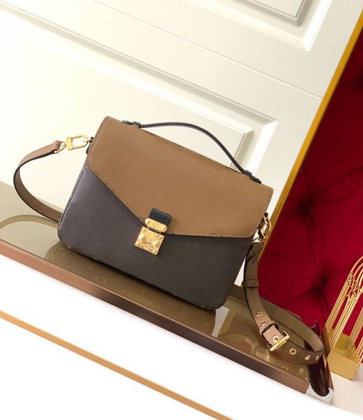 

women designers handbag shoulder bag ladies messenger bag pochette brown print crossbody bag fashion purses with dustproof bag
