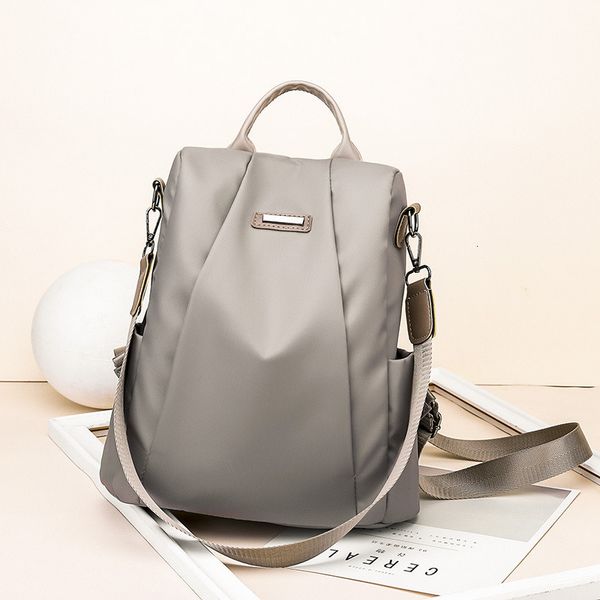 

school bags fashion anti-theft backpack women casual waterproof school bags for teenage girl multi-function shoulder bag travel rucksack 230