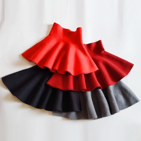 

skirts 2-12 years baby toddler children clothes school girls knitted skirt bottoming princess skirts for kids children clothes jw6491 230403, Blue