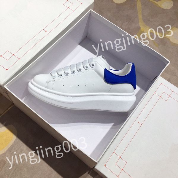 

new casual shoes women designer leather lace-up sneaker fashion lady flat running trainers letters woman shoe platform men gym sneakers hl21, Black