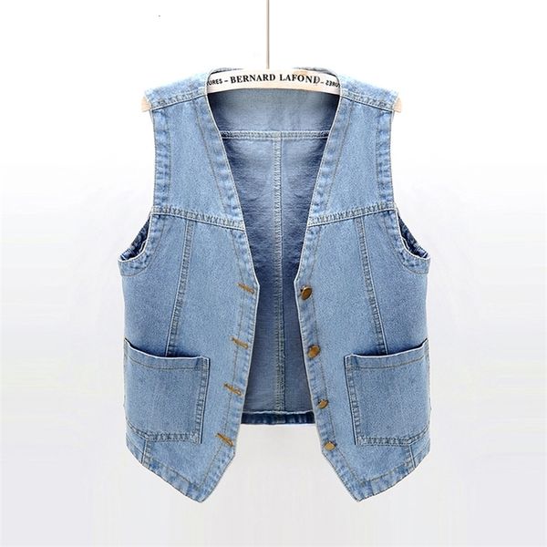

women's vests spring summer denim tank women's casual jeans sleeveless jacket women's fashion slim large women's clothin, Black;white