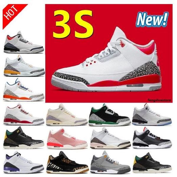 

jumpman 3s women men 3 basketball shoes muslin oreo white cement black cat slim shady cardinal racer true blue varsity royal black gold oran