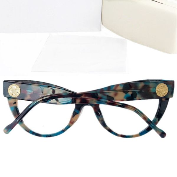 

lux desig women big cateye glasses frame 3820 italy multi-color plank fullrim 54-18-140 for prescription goggles fullset box, Black