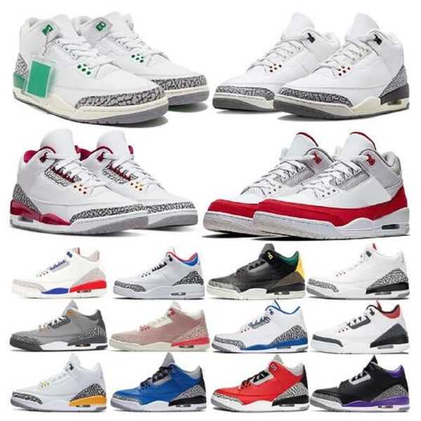 

jumpman 3 basketball shoes pine green 3s racer blue cool grey georgetown medium royal cement throw line red black court purple trainers spor