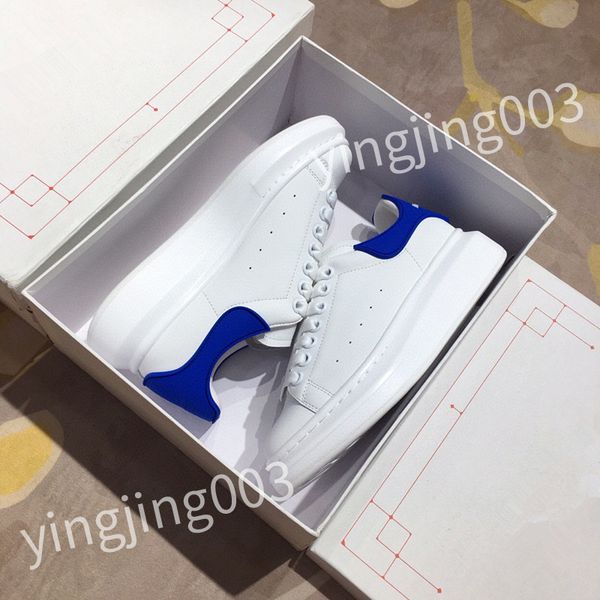 

2023 casual shoes women designer leather lace-up sneaker fashion lady flat running trainers letters woman shoe platform men gym sneakers hl2, Black