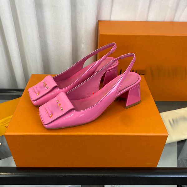 

2023 fashion high heels dress shoes peep-toes sandals womens platform women designers pointed toe heels -k077, Black
