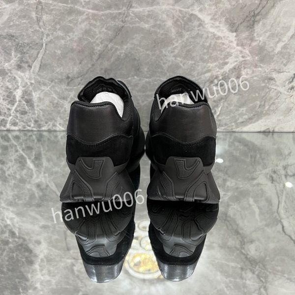 

2023new men leather quality luxury new fashion and style accessories casual shoes fashion sneake luxury sports shoes men women trainers low, Black