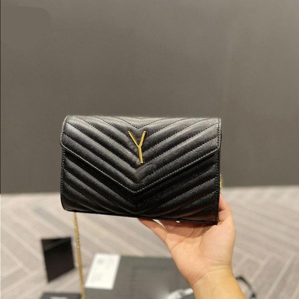 

shoulder bag womens handbags shoulder luxurys designer bags woc metal chain gold silver women handbag genuine leather bag flip cover di ijpr