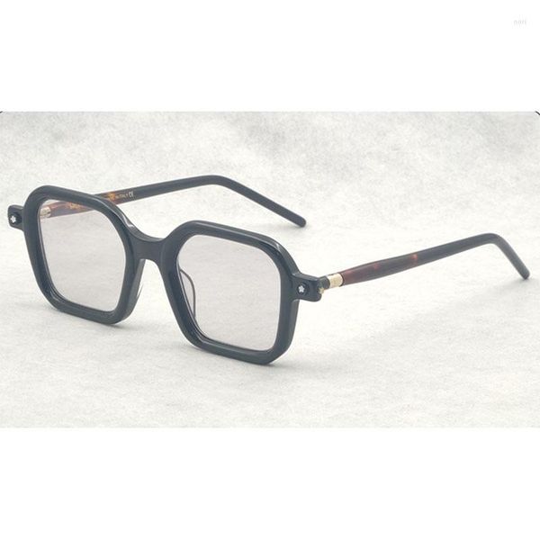 

designer kuboraum sunglasses luxury brand fashion men and women optical acetate spring hinge arm design women men uv400 protection with case, White;black