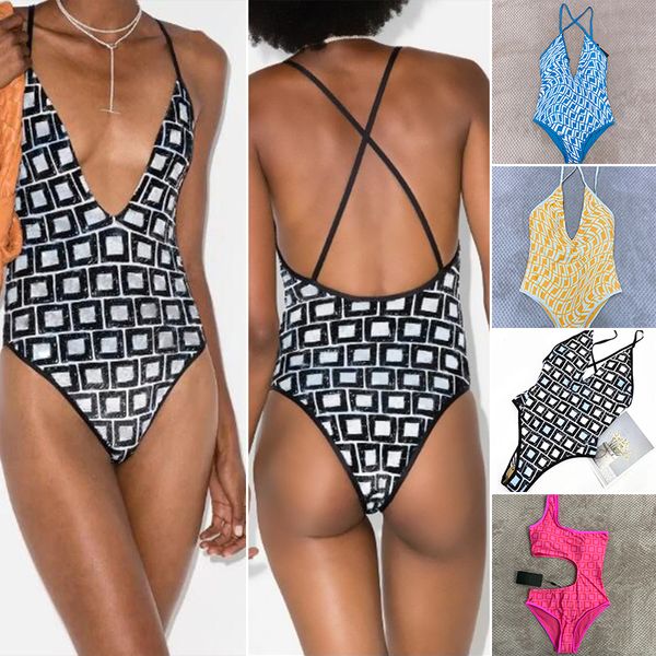 

bikinis set women's swimwear designer youth girls mini brazilian swimsuit letter bikini thongs lady lace-up beach bathing suit monokini