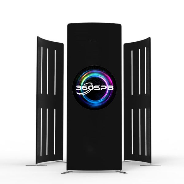 

360spb tse-pro three slices 360 p booth enclosures(24 tubes)
