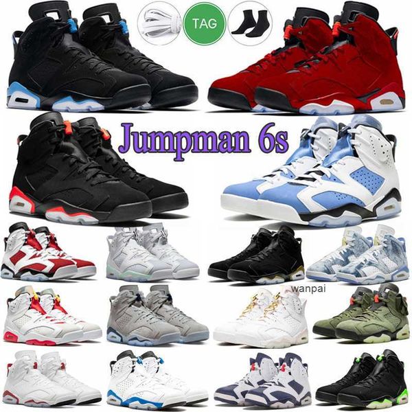 

6s mens womens basketball shoes 6 sneakers designer white stealth unc university blue pinksicle red suede man shoe jogging outdoor sports tr
