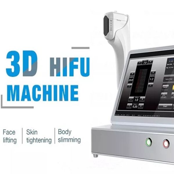 

2023 hifu skin tightening machine face wrinkle removal 4.5mm 8mm and 13mm sensor cartridges beauty machine