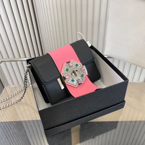 

totes pribag retro gemstone designer bags crossbody bags women shoulder leather handbag purses tote bag 0403-111