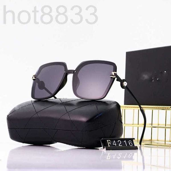 

sunglasses designer womens new polarized large frame gradient fashion metallic glasses chic dqcc, White;black