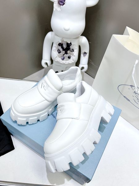 

designer men's casual shoes fashion women's leather shoes vintage trainer sneakers white 0724, Black