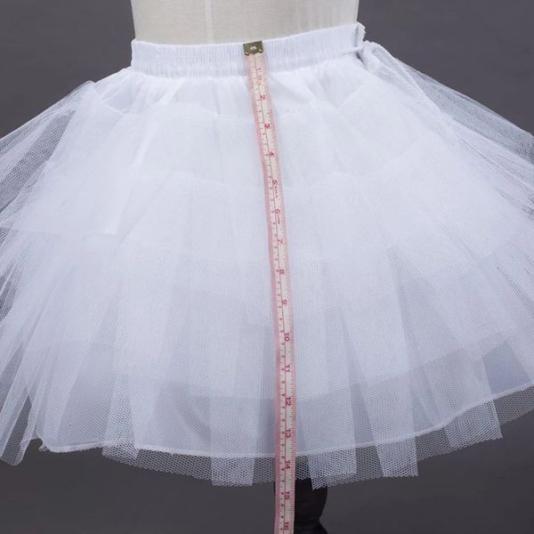 

skirts 3-10 years children girls white ballet skirt tulle ruffle short crinoline bridal wedding petticoats gown baby girl underskirt 230403, Blue