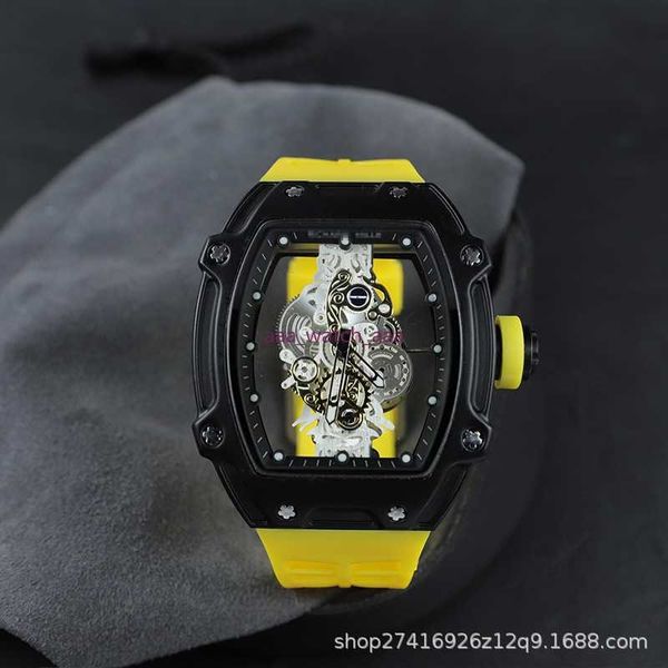 

designer watch richar in the latest version of the skull sports have men's and women's leisure fashion quartz zj, Slivery;black