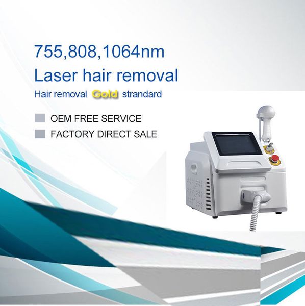 

home beauty instrument professional portable 755 808 1064nm 3 waves diode laser hair removal machine 808nm diode hair remove machine 3 wavel