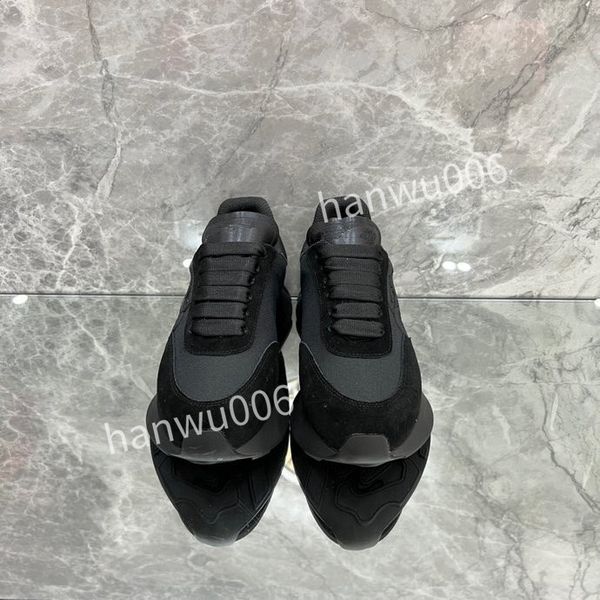 

2023men leather quality luxury new fashion and style accessories casual shoes fashion sneake luxury sports shoes men women trainers low snea, Black