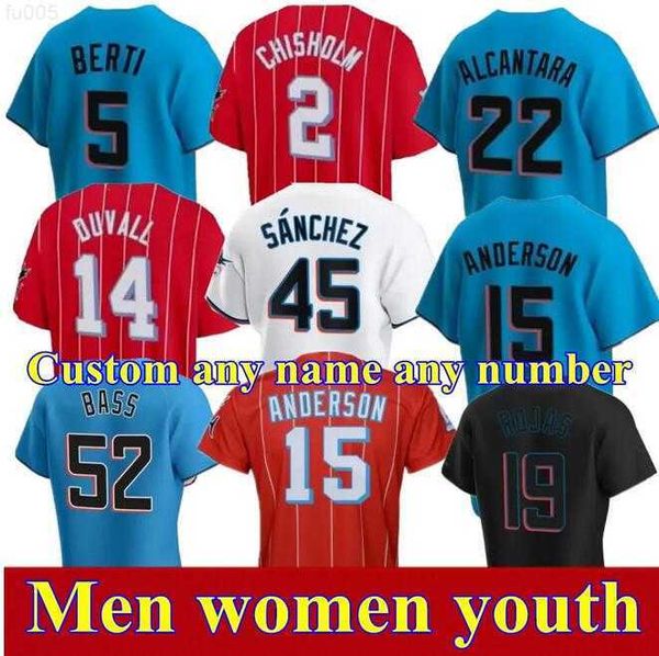 

marlins men women youth miami 12 jorge soler 26 garrett cooper 2 jazz chisholm jr. 3 luis arraez 9 jean segura 24 avisail garcia 5 jon berti, Blue;black